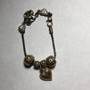 Brighton bracelet + 5 charms